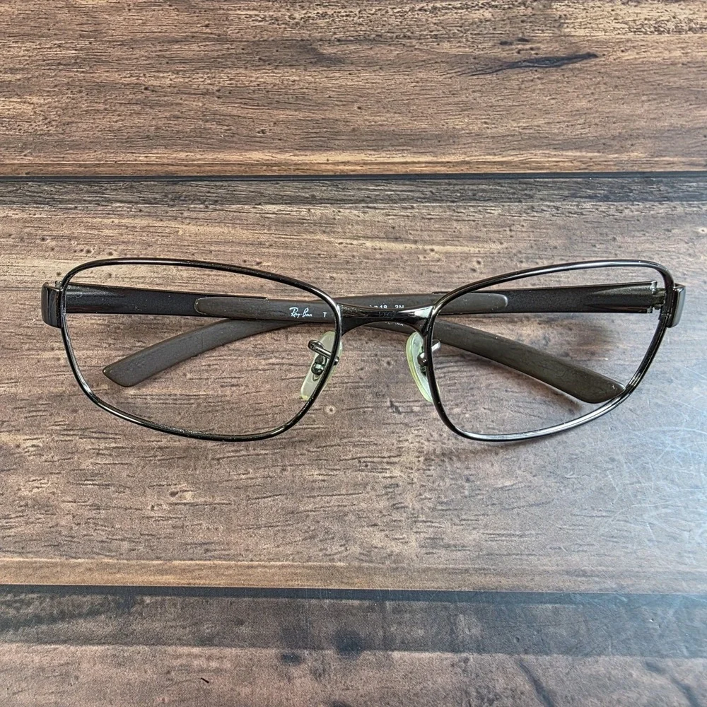 Ray-Ban Eyeglasses Frames RB3413 014/51 Mens 59mm Metal Rectangular Optical Glas